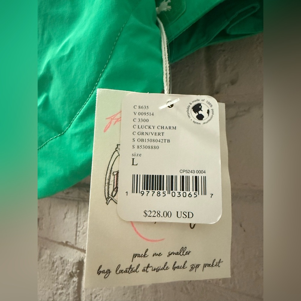 FP Movement by Free People Singin’ In The Rain packable Jacket. NWT! L. - Picture 5 of 17